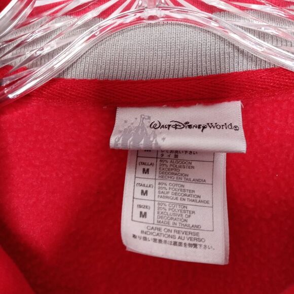 Vintage Walt Disney Mickey red pullover size medium - Picture 4 of 7